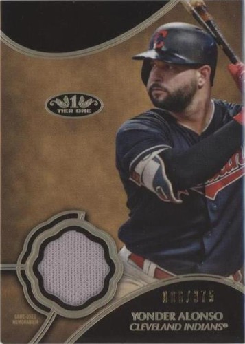 2019 Topps Tier One - Yonder Alonso #T1R-YA