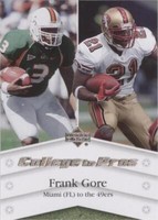2007 Upper Deck Frank Gore #NTN-FG