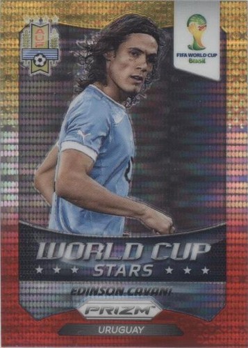 Edinson Cavani - 2016 Panini Select Silver Prizm #281 PSA 9