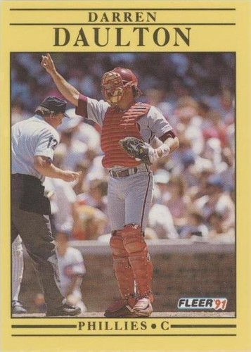 1991 Fleer - Darren Daulton #393
