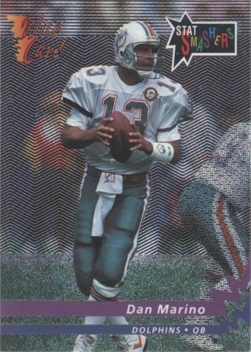 1992 Dan Marino Wild Card Field Force #19 5 Stripe PSA 7 NM