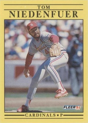 1991 Fleer - Tom Niedenfuer #639