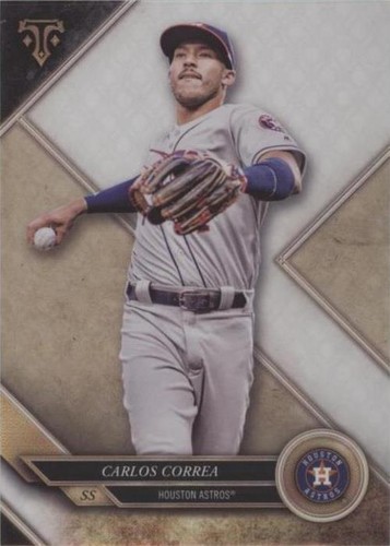 2017 Topps Triple Threads - Carlos Correa #14