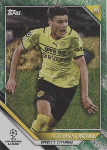 2021-22 Topps UCL Collection Jade Edition Giovanni Reyna #153