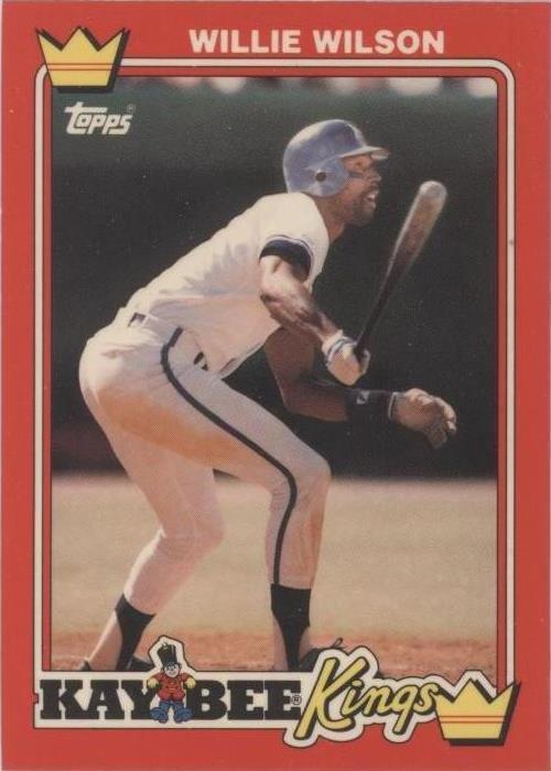 1990 Topps Kaybee Kings - Willie Wilson #31
