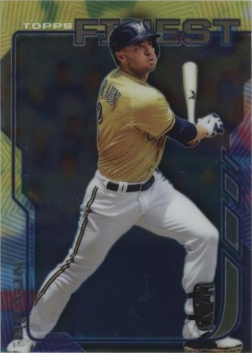 2014 Topps Finest - Ryan Braun #37