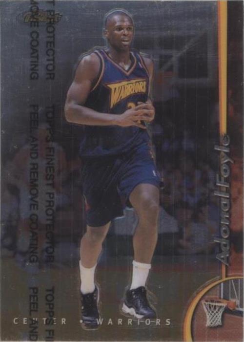 1998-99 Topps Finest - Adonal Foyle #106