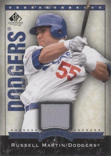 2008 SP Legendary Cuts - Russell Martin #DS-RM