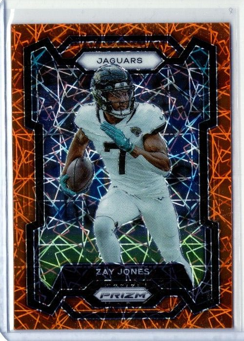 2023 Panini Prizm Zay Jones Orange Lazer Prizm # 141