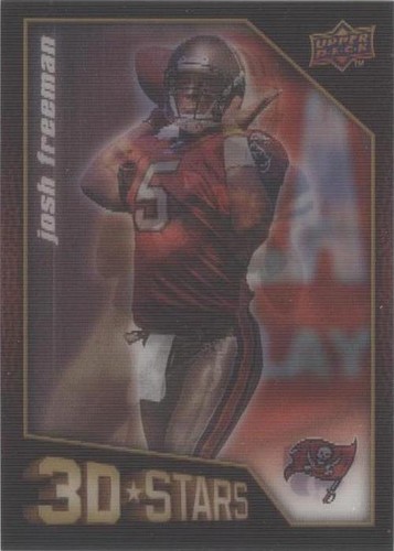 2009 Upper Deck Josh Freeman #3D-36