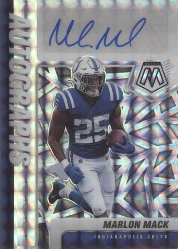 2021 Panini Mosaic Marlon Mack #A-MM