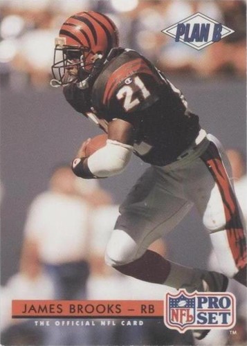 1992 Pro Set James Brooks #127