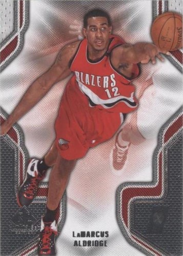 2009-10 SP Game Used - LaMarcus Aldridge #56