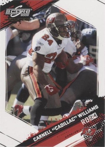 2009 Score Inscriptions Cadillac Williams #274