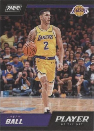 2018-19 Panini Player of the Day - Lonzo Ball #28