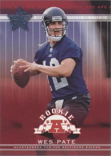2002 Leaf Rookies & Stars Wes Pate #164