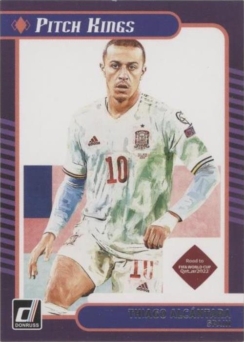 2021-22 Panini Donruss Road to Qatar Thiago Alcântara #1