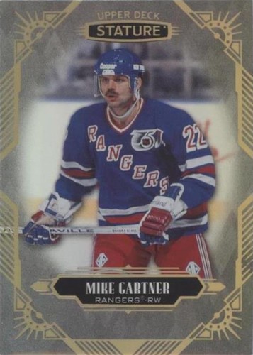 2020-21 Upper Deck Stature - Mike Gartner #95