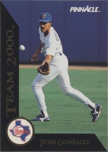 1992 Pinnacle - Juan González #26