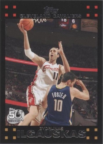 2007-08 Topps - Zydrunas Ilgauskas #96