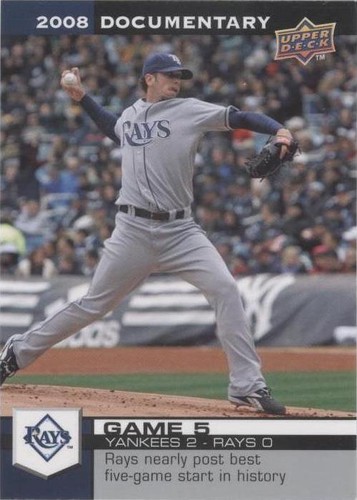2008 Upper Deck Documentary - James Shields #265