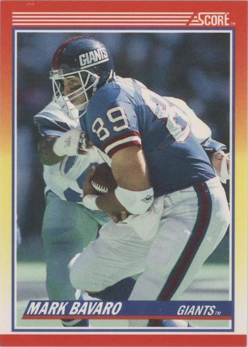 1990 Score Mark Bavaro #260