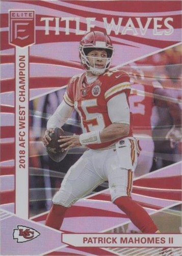 2019 Panini Donruss Elite Patrick Mahomes II #TW-3