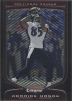 2009 Bowman Chrome Derrick Mason #88