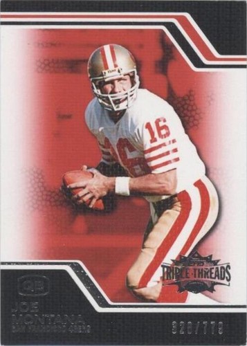 2008 Topps Triple Threads Joe Montana #93