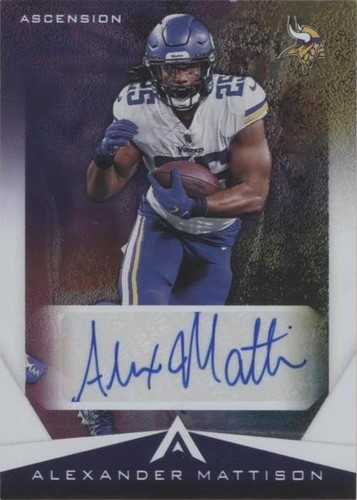 2021 Panini Chronicles Alexander Mattison #ASC-AMA