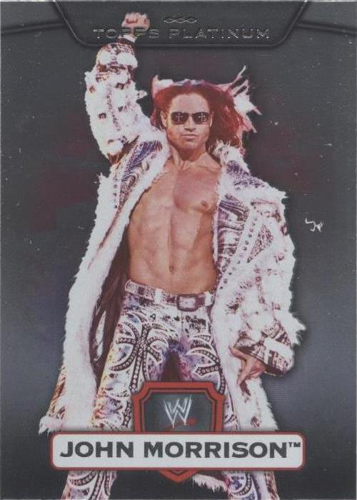2010 Topps Platinum WWE - John Morrison #93