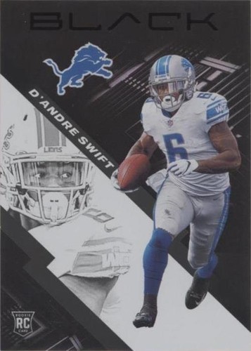 2020 Panini Black D'Andre Swift #108