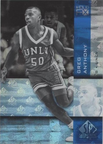 2010-11 SP Authentic - Greg Anthony #F/X-16
