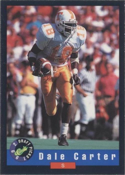 1992 Classic Draft Picks Dale Carter #37