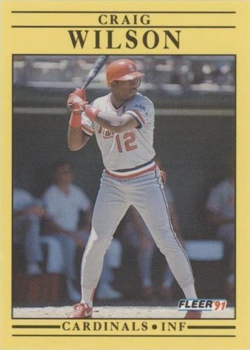 1991 Fleer - Craig Wilson #652