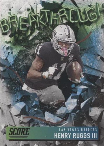2021 Score Henry Ruggs III #B9