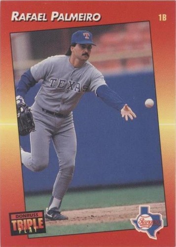 1992 Donruss Triple Play - Rafael Palmeiro #183