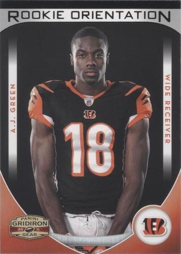 2011 Panini Gridiron Gear A.J. Green #1