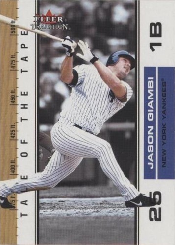 2002 Fleer Tradition Update - Jason Giambi #U391