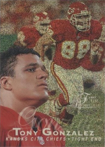 1997 Flair Showcase Tony Gonzalez #49