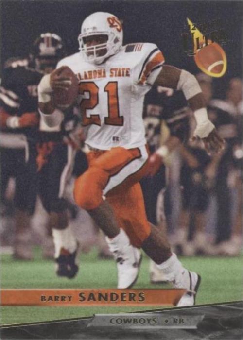 Fleer Retro Barry Sanders #21 2012