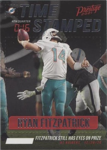 2021 Panini Prestige Ryan Fitzpatrick #TS-RF