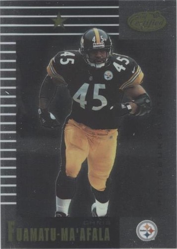 1999 Leaf Certified Chris Fuamatu-Ma'afala #78