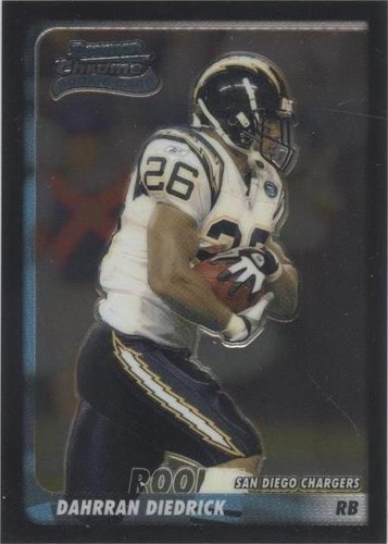 2003 Bowman Chrome Dahrran Diedrick #191