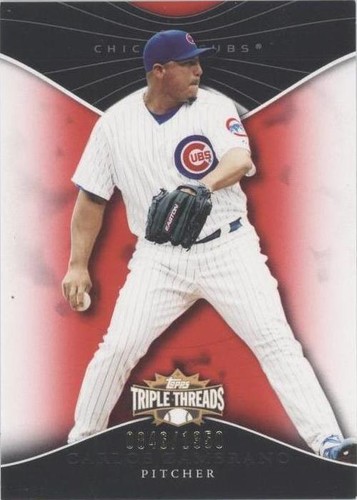 2009 Topps Triple Threads - Carlos Zambrano #99