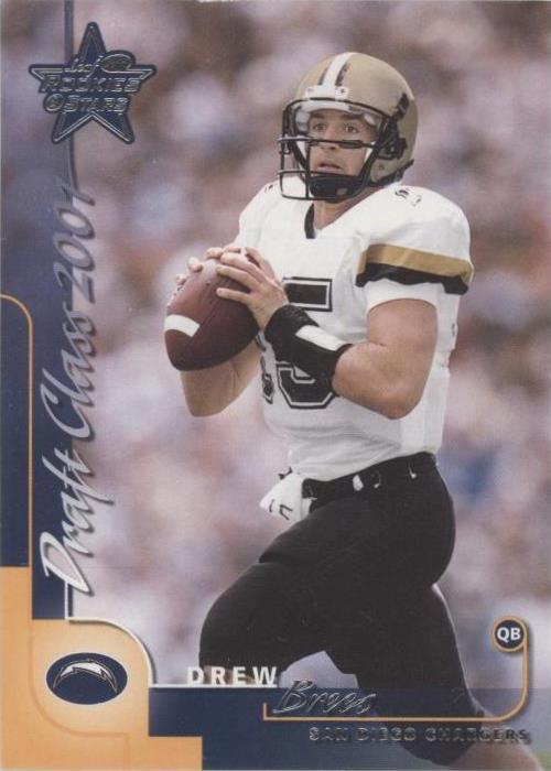 Leaf Rookies & Stars Drew Brees #302 2000