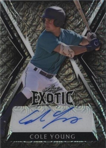 2023 Leaf Exotic - Cole Young #BA-CY1