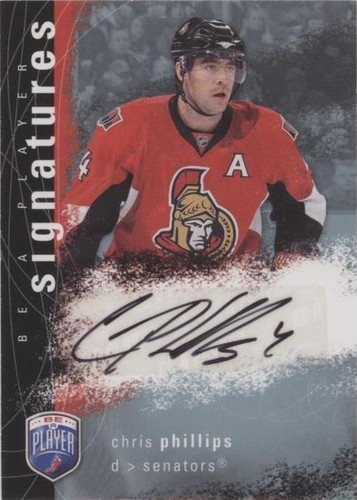 2007-08 Upper Deck Be a Player - Chris Phillips #S-PH