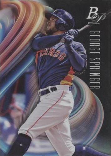 2018 Bowman Platinum - George Springer #30