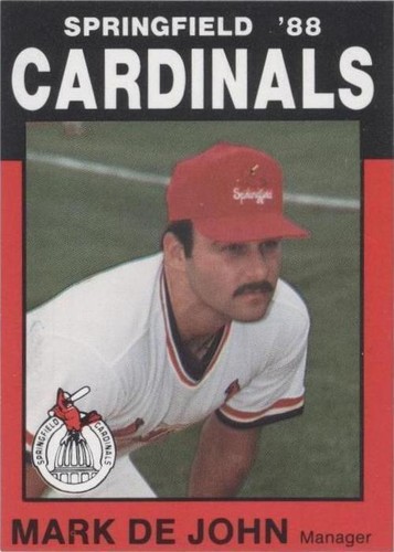 1988 Best Springfield Cardinals - Mark Dejohn #26